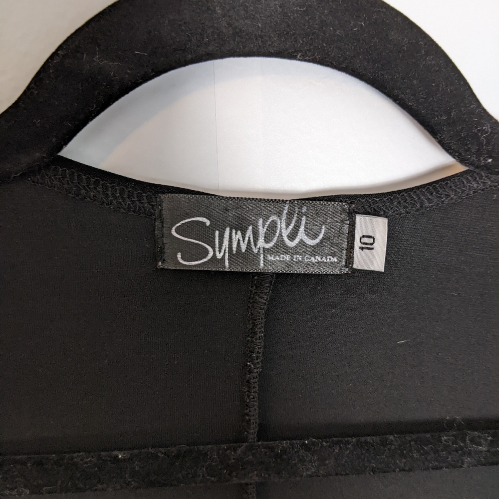 Sympli Canada Asymmetrical Top Lagenlook Size 10 - Picture 5 of 7